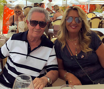 Corine Buckley father Bernard Arno Cannes France